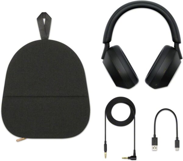 Sony WH-1000XM5 The Best Wireless Noise Canceling Headphones, Auto NC Optimizer, 30-Hour Battery, Alexa Voice Control, Black - Image 8