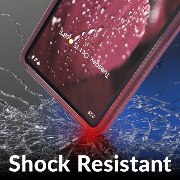 Crave Dual Guard for Google Pixel 7 Case, Shockproof Protection Dual Layer Case for Google Pixel 7 - Berry - Image 5