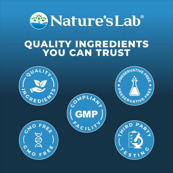 Nature's Lab Mushroom 7 Organic Blend - Benefits The Immune System, Cell Function and Endurance - 90 Capsules (45 Servings) - Image 7