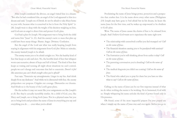 Clear Mind, Peaceful Heart: 50 Devotions for Sleeping Well in a World Full of Worry (A 50-Day Devotional) - Image 3