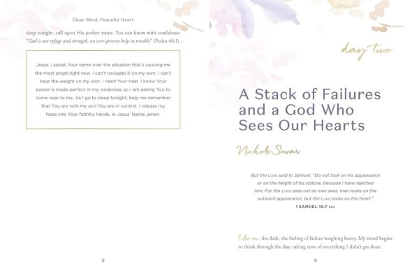 Clear Mind, Peaceful Heart: 50 Devotions for Sleeping Well in a World Full of Worry (A 50-Day Devotional) - Image 4