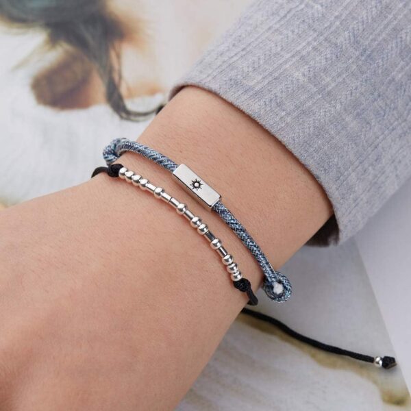 ASELFAD Morse Code Bracelets for Women, Funny Birthday Gifts, Best Friend Friendship Gifts - Image 3