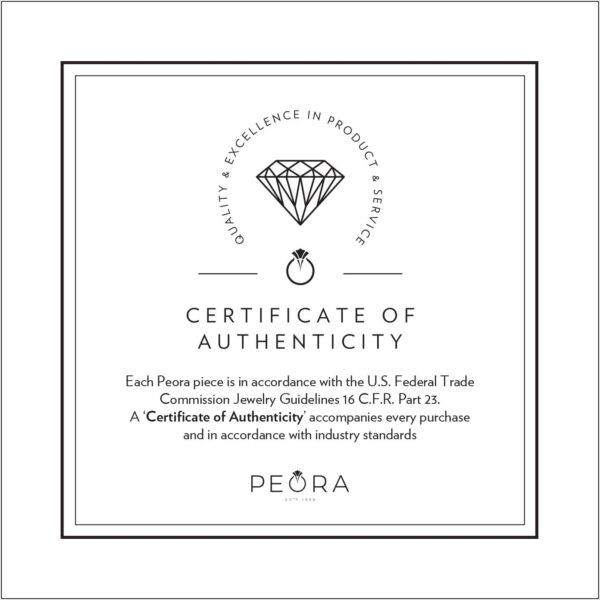 Peora Sterling Silver Cancer Awareness Hope, Fight, Survive Ribbon Pendant Necklace for Women with 18 Inch Chain - Image 5