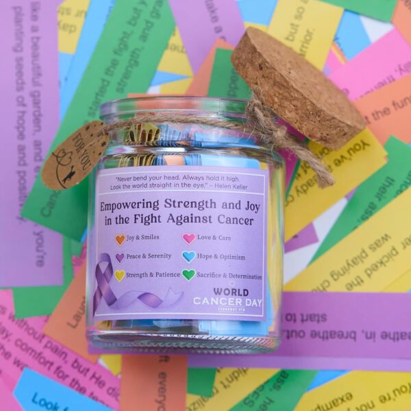 The 90 Quotes Of Jar - Cancer Care Gifts For Women, Cancer Gift For Men, Cancer Gift For Women, Cancer Patients Must Have, Breast Cancer Survivor Gifts For Woman - Image 6