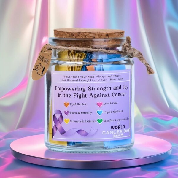 The 90 Quotes Of Jar - Cancer Care Gifts For Women, Cancer Gift For Men, Cancer Gift For Women, Cancer Patients Must Have, Breast Cancer Survivor Gifts For Woman - Image 7