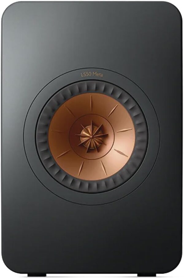 KEF LS50 Meta Passive Bookshelf Speakers - Pair (Carbon Black) - Image 2