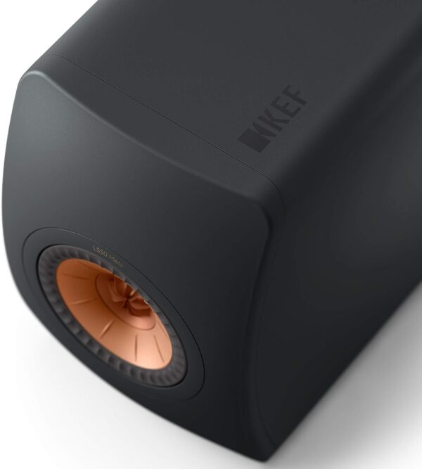 KEF LS50 Meta Passive Bookshelf Speakers - Pair (Carbon Black) - Image 5