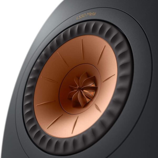 KEF LS50 Meta Passive Bookshelf Speakers - Pair (Carbon Black) - Image 6