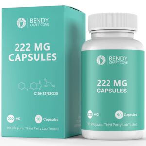222 MG | 90 Count | 99.9% Purity 3rd Party Lab Tested