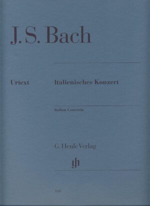 Bach: Italian Concerto, BWV 971 (Multilingual Edition)