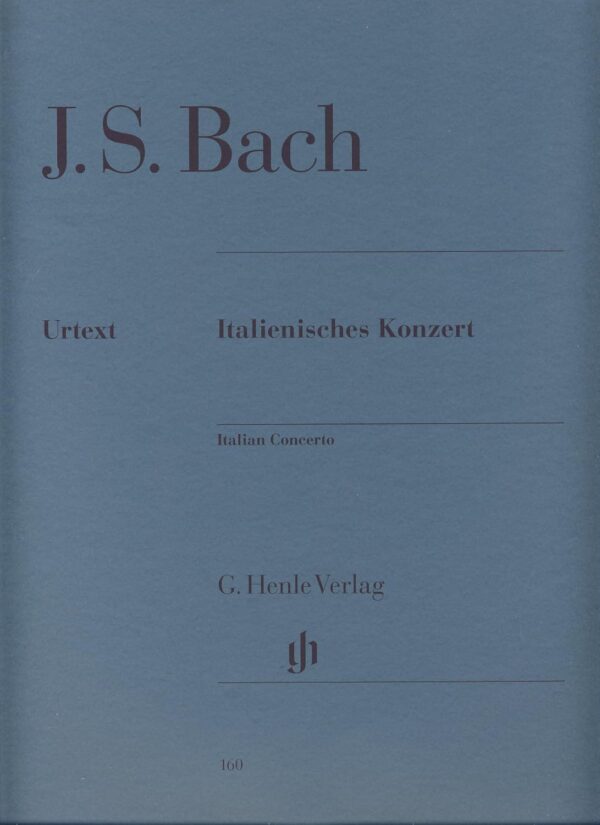 Bach: Italian Concerto, BWV 971 (Multilingual Edition)