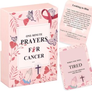 Breast Cancer gifts for woman, 72 Prayers for Cancer Patients female, Cancer comfort gifts, Cancer Patients Must Have,Chemo/Healing Gifts for Cancer, Things Bring to Chemo