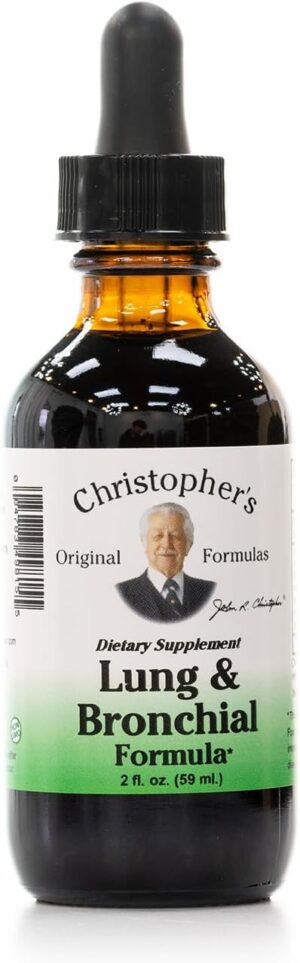 Christopher's Original Formulas Lung Plus Bronchial Supplement, 2 Fluid Ounce