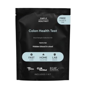 Colon Health FIT Home Test - At-Home Test for Colon Health - Free Follow-Up Care & Fast Lab Results