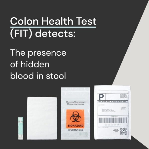 Colon Health FIT Home Test - At-Home Test for Colon Health - Free Follow-Up Care & Fast Lab Results - Image 2