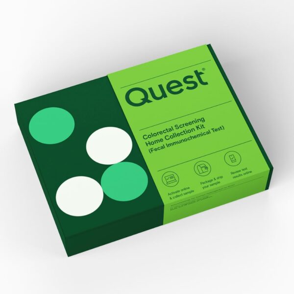 Colorectal Screening from Quest® - home collection kit - fecal immunochemical test (FIT) - recommended for adults 45+ - Image 2