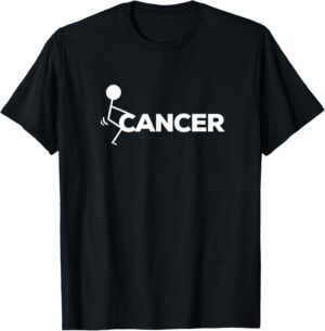 F Cancer Funny Stick figure Screw Hump It T Shirt T-Shirt
