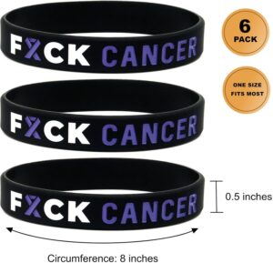 Fuck-Cancer-Wristbands-with-Lavender-Purple-Awareness-Ribbon-6-pack-Bulk-Pack-of-6-Silicone-Bracelets-for-Men-Women-Adults-Cancer-Awareness-Accessories-and-Support-Gifts-for-Cancer-Survivors.jpg