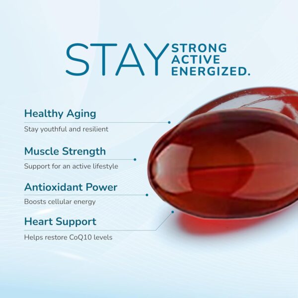 GG Essential Annatto Derived Dietary Supplement for Statin Users, Pack of 60 Softgels Capsules 150mg - Image 2