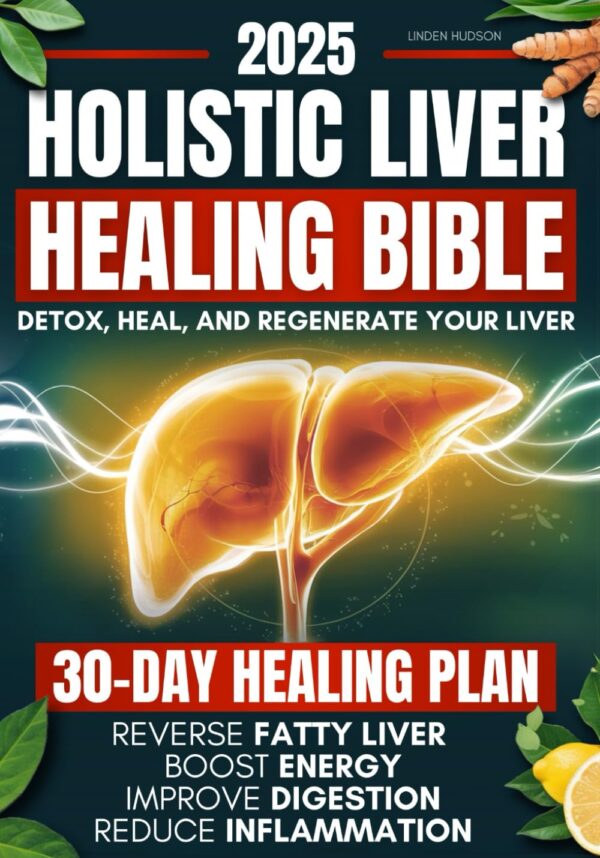 Holistic Liver Healing Bible: A Science-Based Guide to Detox, Heal, and Regenerate Your Liver Naturally | 30-Day Plan to Reverse Fatty Liver, Boost Energy, Improve Digestion and Reduce Inflammation