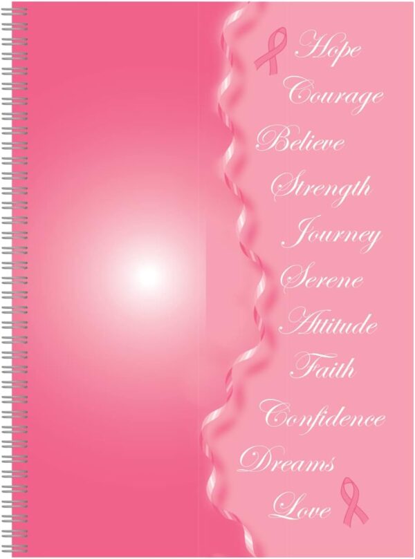 House of Doolittle 2025 Monthly Planner and Journal, Breast Cancer Awareness, 7 x 10 Inches, January - December (HOD5226-25) - Image 2