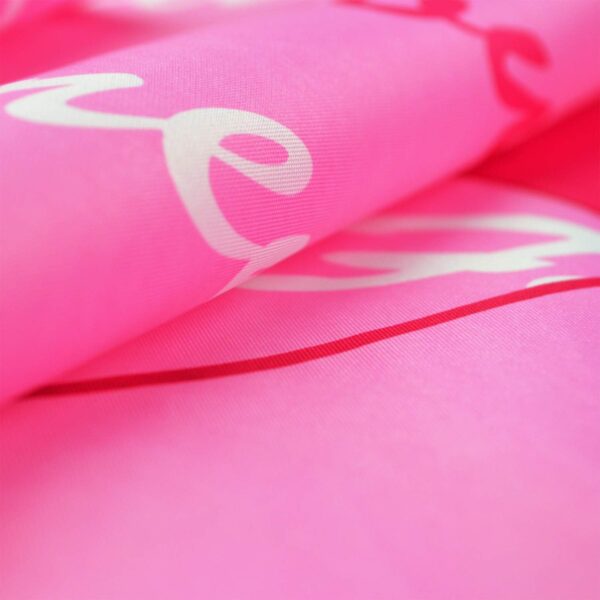 MOFAN Breast Cancer (Pink) 3x5ft Polyester Flag Pink Ribbon with 2 Brass Grommets - Image 2