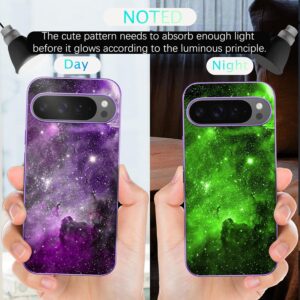Telaso-Case-for-Google-Pixel-9-Pro-XL-Slim-Fit-Glow-in-The-Dark-Protective-Hybrid-Hard-PC-Soft-TPU-Bumper-Google-Pixel-9-Pro-XL-6.1-for-Women-Men-Purple-Nebula.jpg