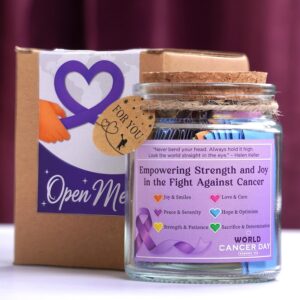 The 90 Quotes Of Jar - Cancer Care Gifts For Women, Cancer Gift For Men, Cancer Gift For Women, Cancer Patients Must Have, Breast Cancer Survivor Gifts For Woman
