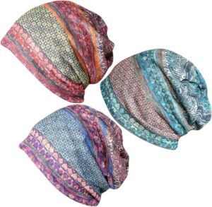 Women's Baggy Slouchy Beanie Chemo Hat Cap Scarf
