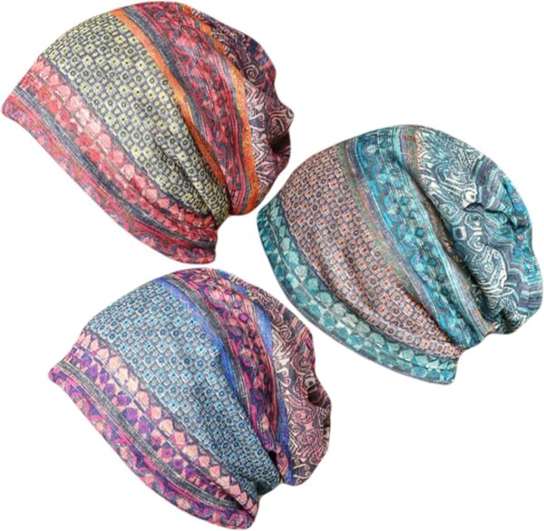 Women's Baggy Slouchy Beanie Chemo Hat Cap Scarf